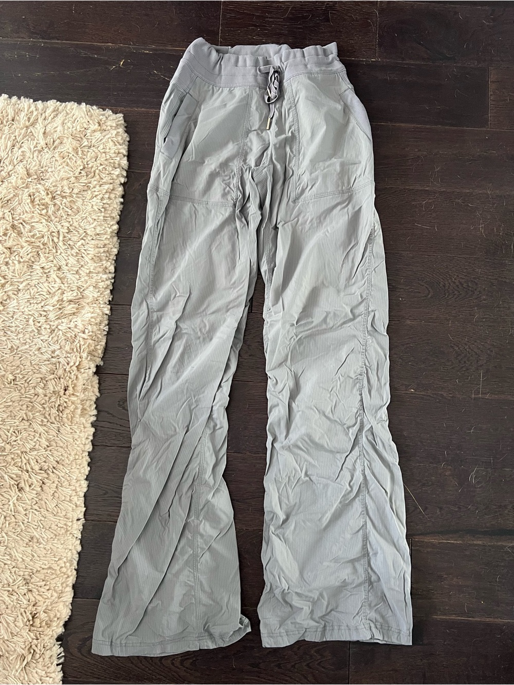 Counterparts Light Gray Drawstring Pants